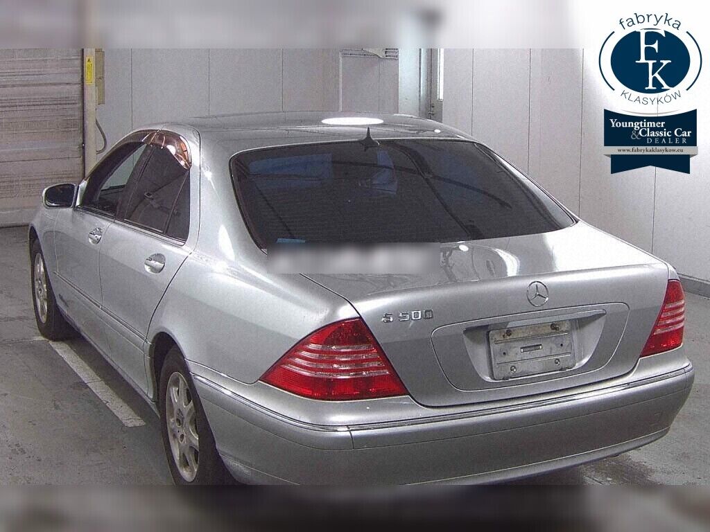 MERCEDES BENZ S-CLASS 4D 1999 - zdjęcie 4