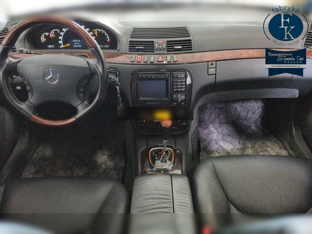 MERCEDES BENZ S-CLASS 4D 1999 - zdjęcie 5