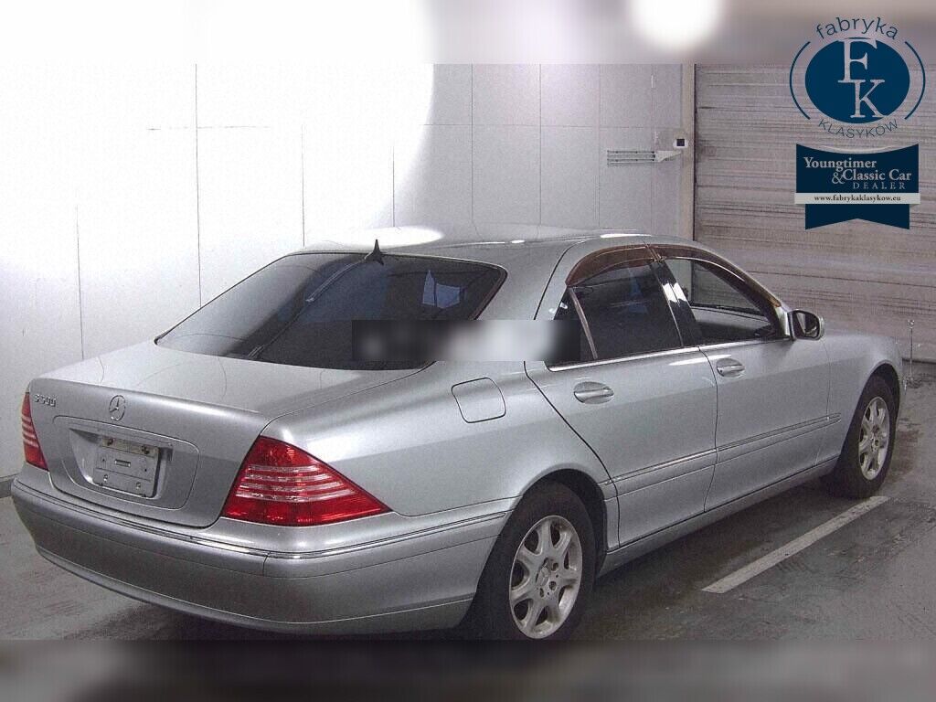 MERCEDES BENZ S-CLASS 4D 1999 - zdjęcie 7