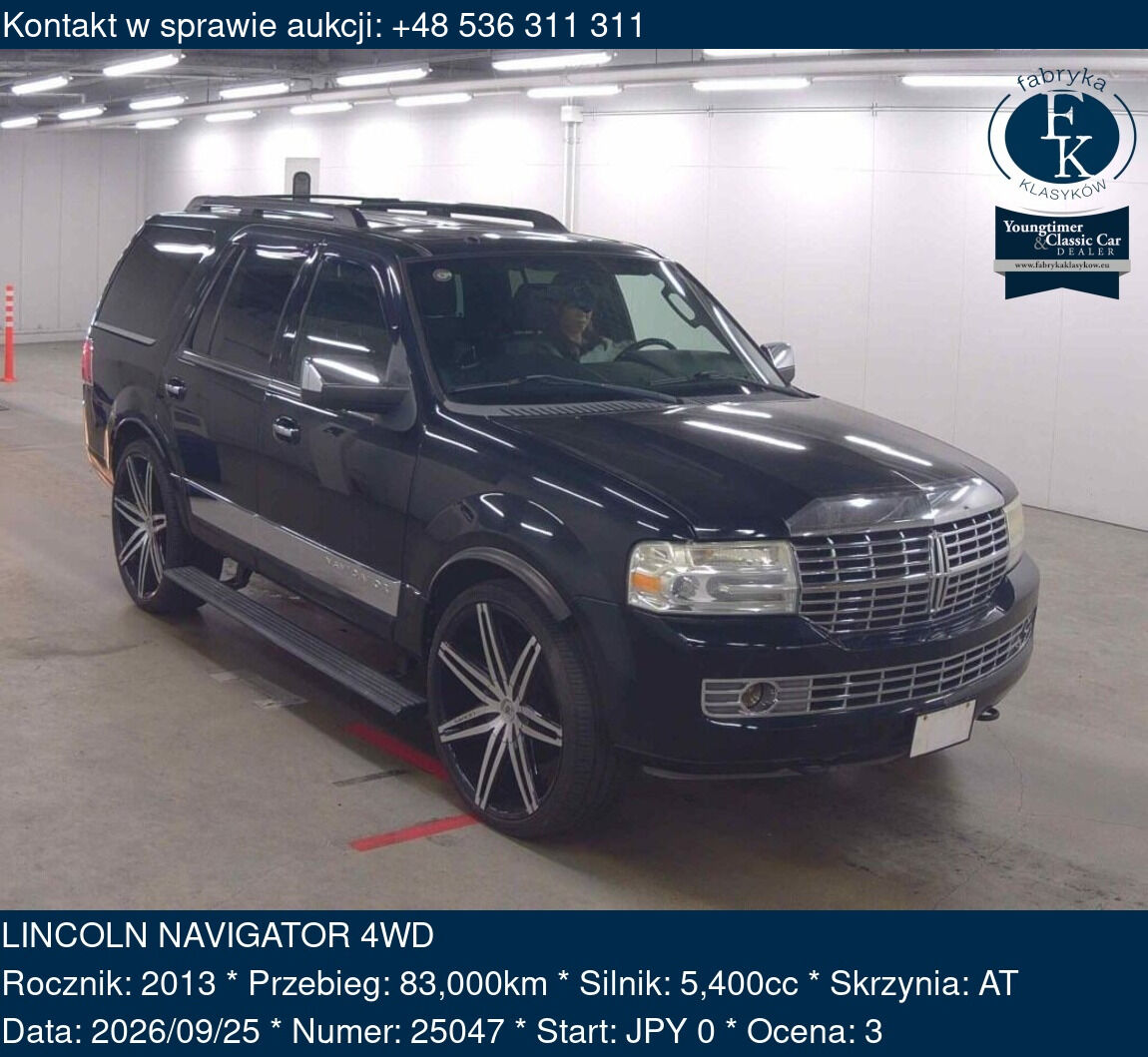 LINCOLN NAVIGATOR 4WD 2013 - zdjęcie 2