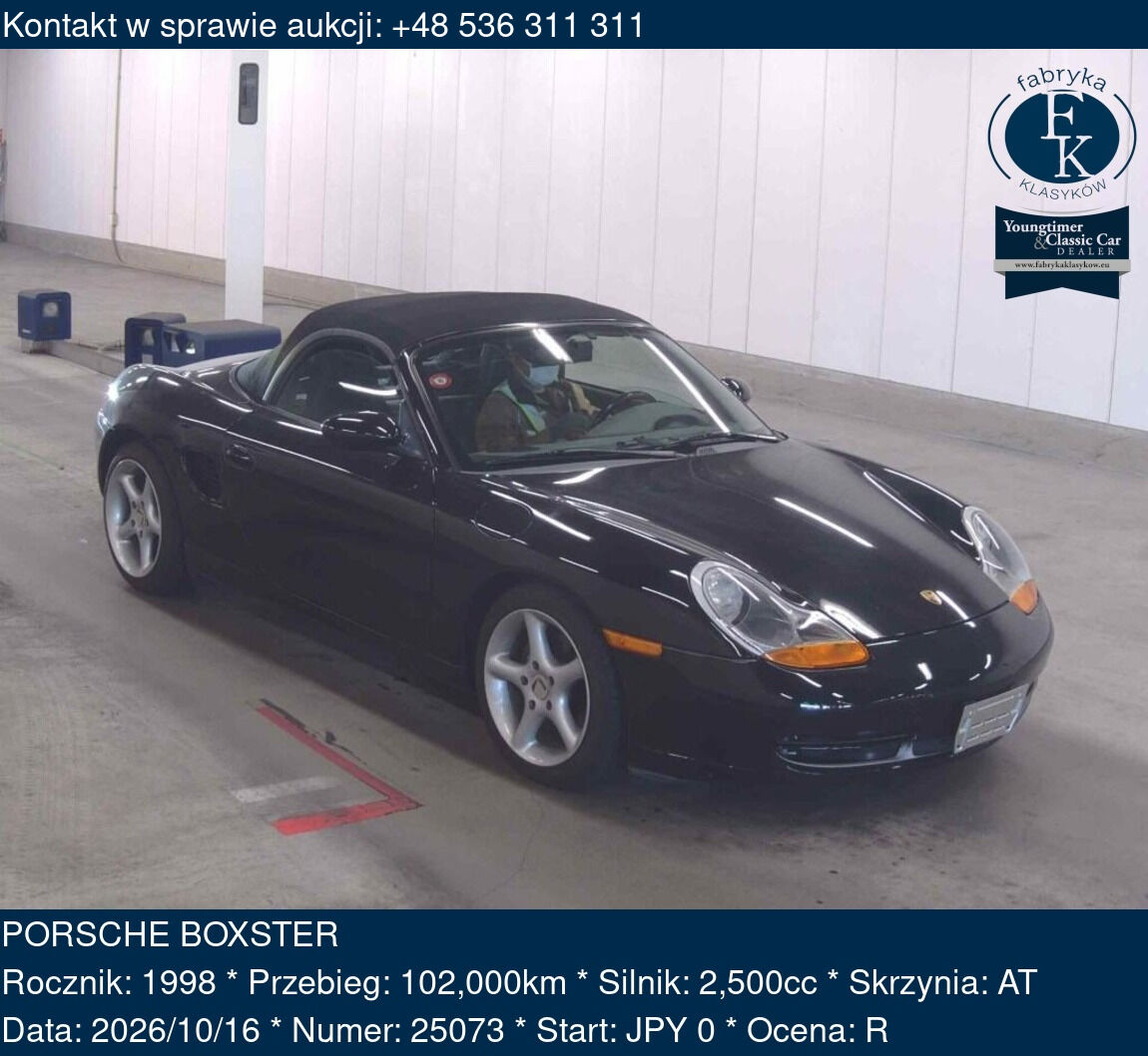 PORSCHE BOXSTER 1998 - zdjęcie 2