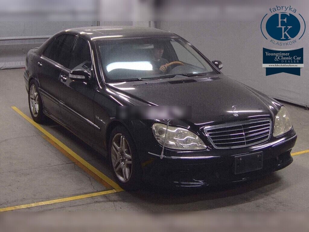MERCEDES BENZ S-CLASS 4D S55L AMG 2003 - zdjęcie 3