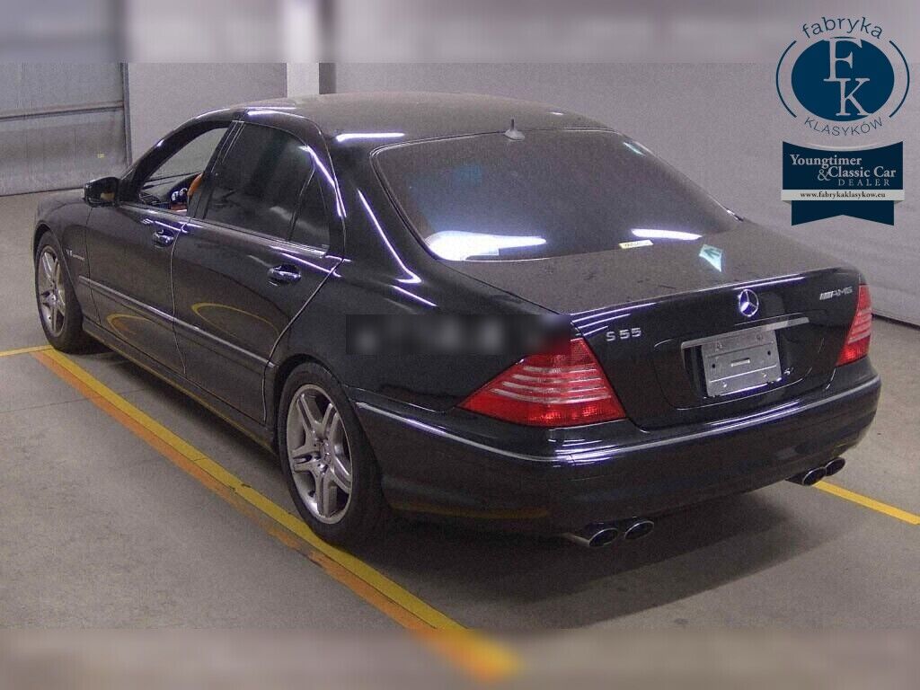 MERCEDES BENZ S-CLASS 4D S55L AMG 2003 - zdjęcie 4