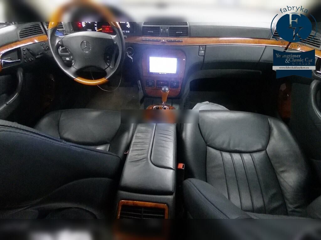 MERCEDES BENZ S-CLASS 4D S55L AMG 2003 - zdjęcie 5