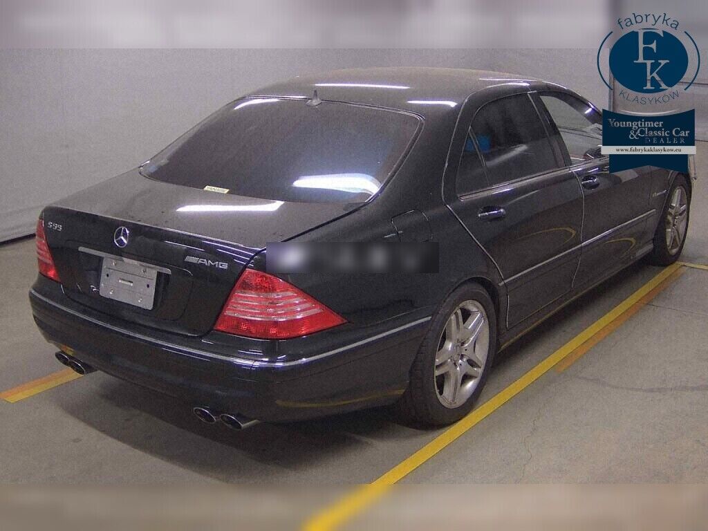 MERCEDES BENZ S-CLASS 4D S55L AMG 2003 - zdjęcie 7