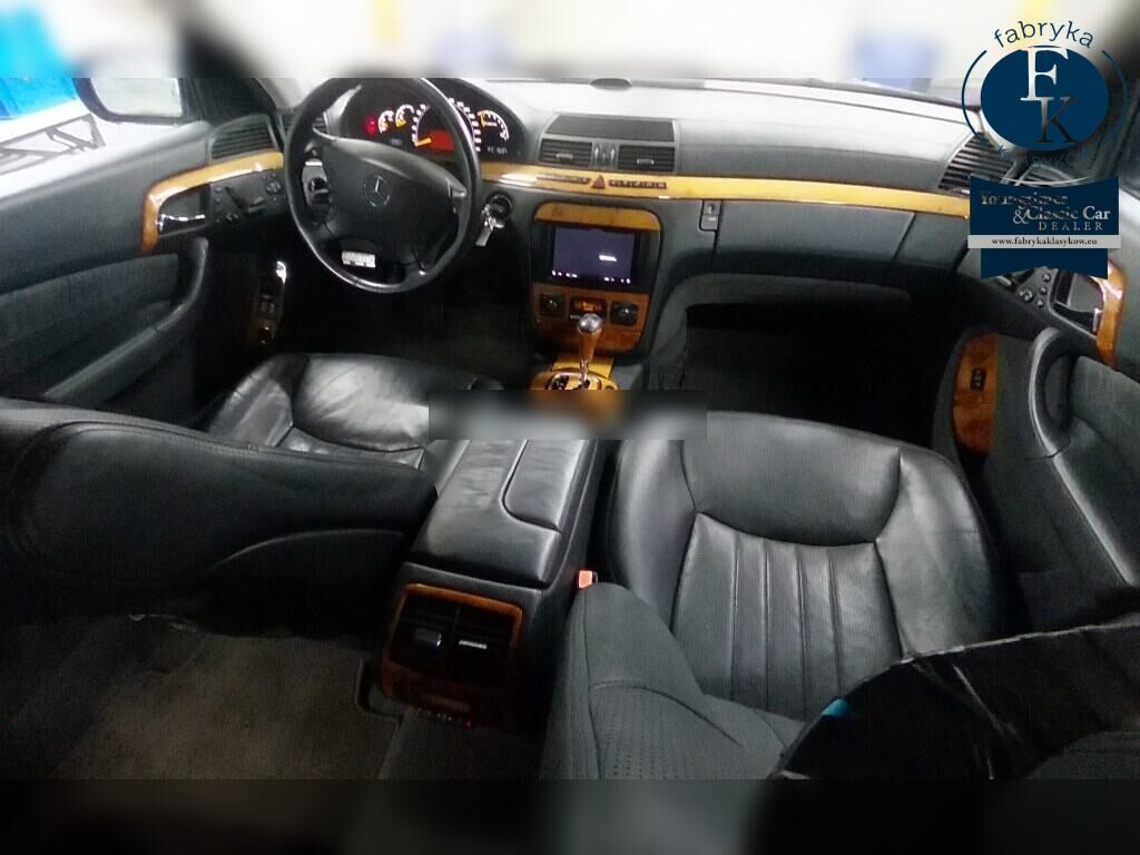 MERCEDES BENZ S-CLASS 4D S55L AMG 2003 - zdjęcie 5
