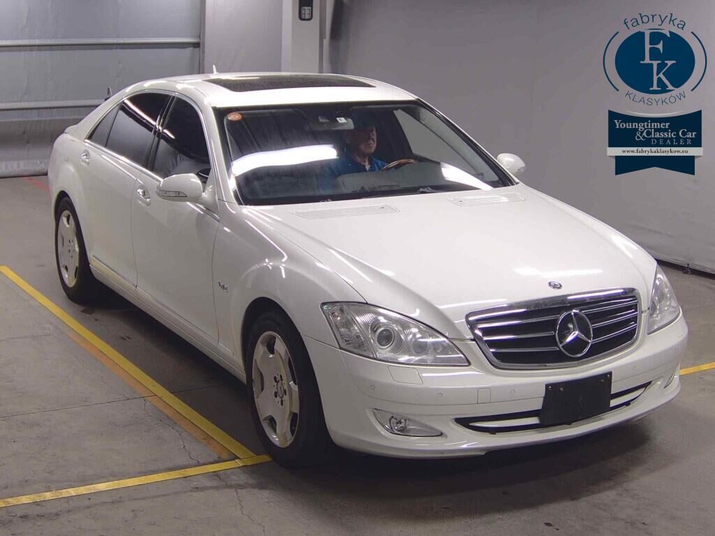 MERCEDES BENZ S-CLASS 4D S600 LONG 2007 - aukcja, lot 27097