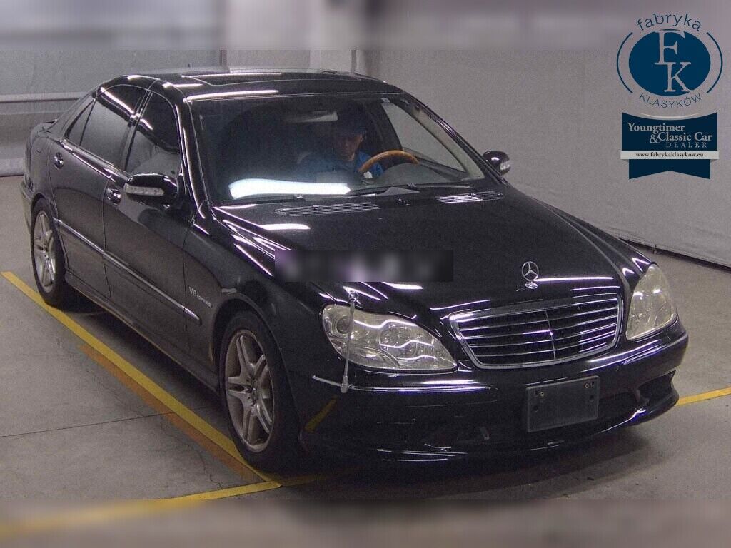 MERCEDES BENZ S-CLASS 4D S55L AMG 2003 - zdjęcie 3