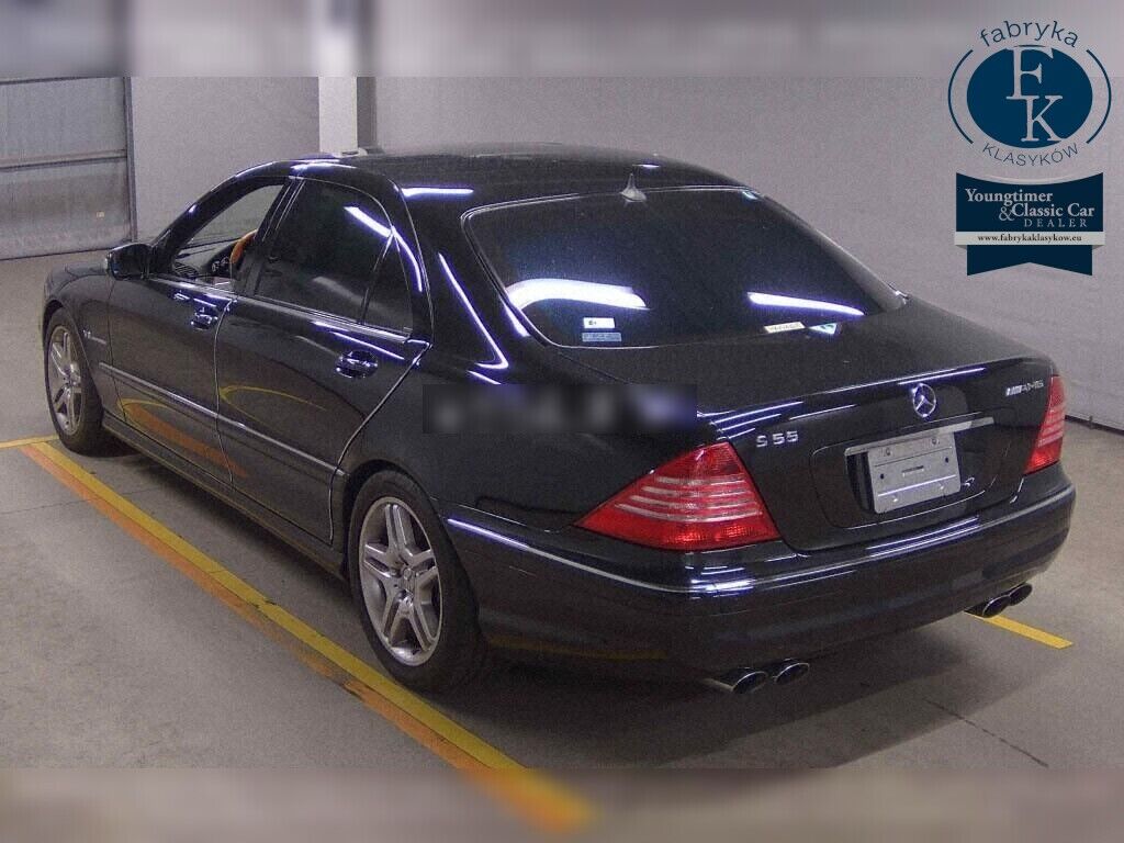 MERCEDES BENZ S-CLASS 4D S55L AMG 2003 - zdjęcie 4