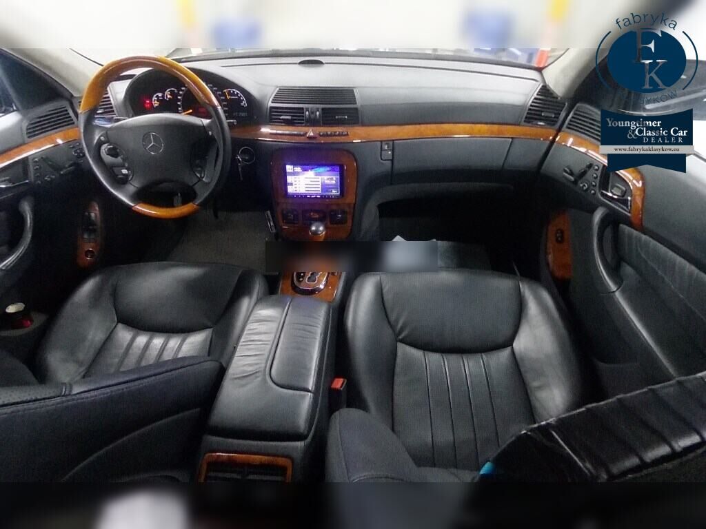 MERCEDES BENZ S-CLASS 4D S55L AMG 2003 - zdjęcie 5