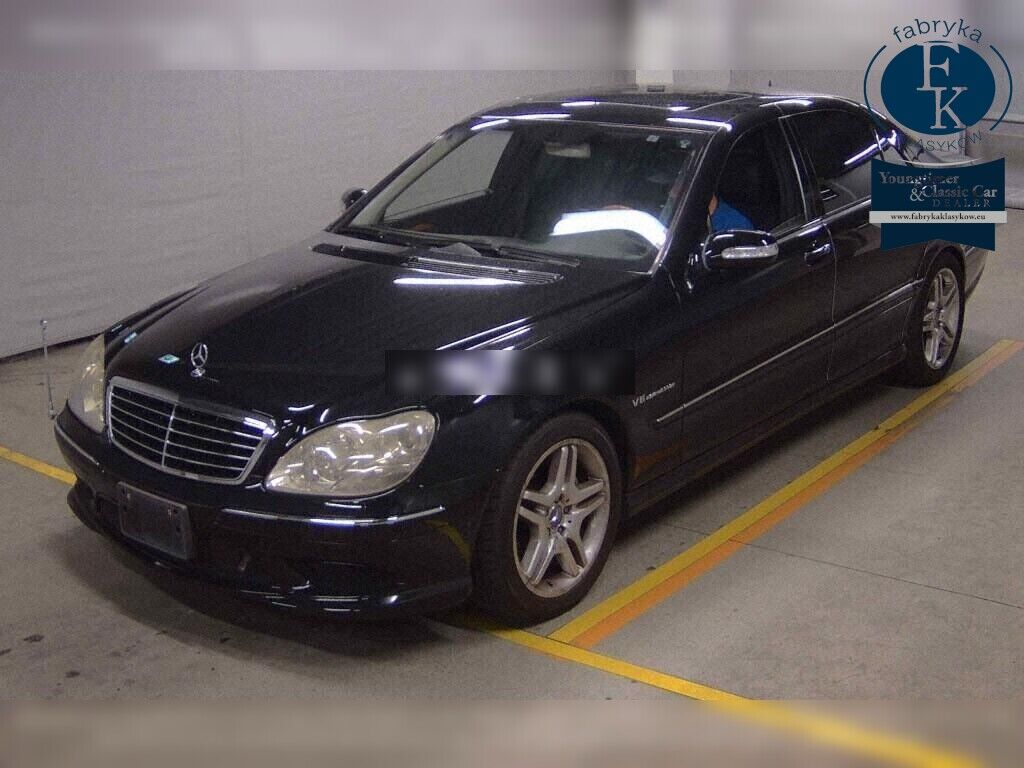 MERCEDES BENZ S-CLASS 4D S55L AMG 2003 - zdjęcie 6