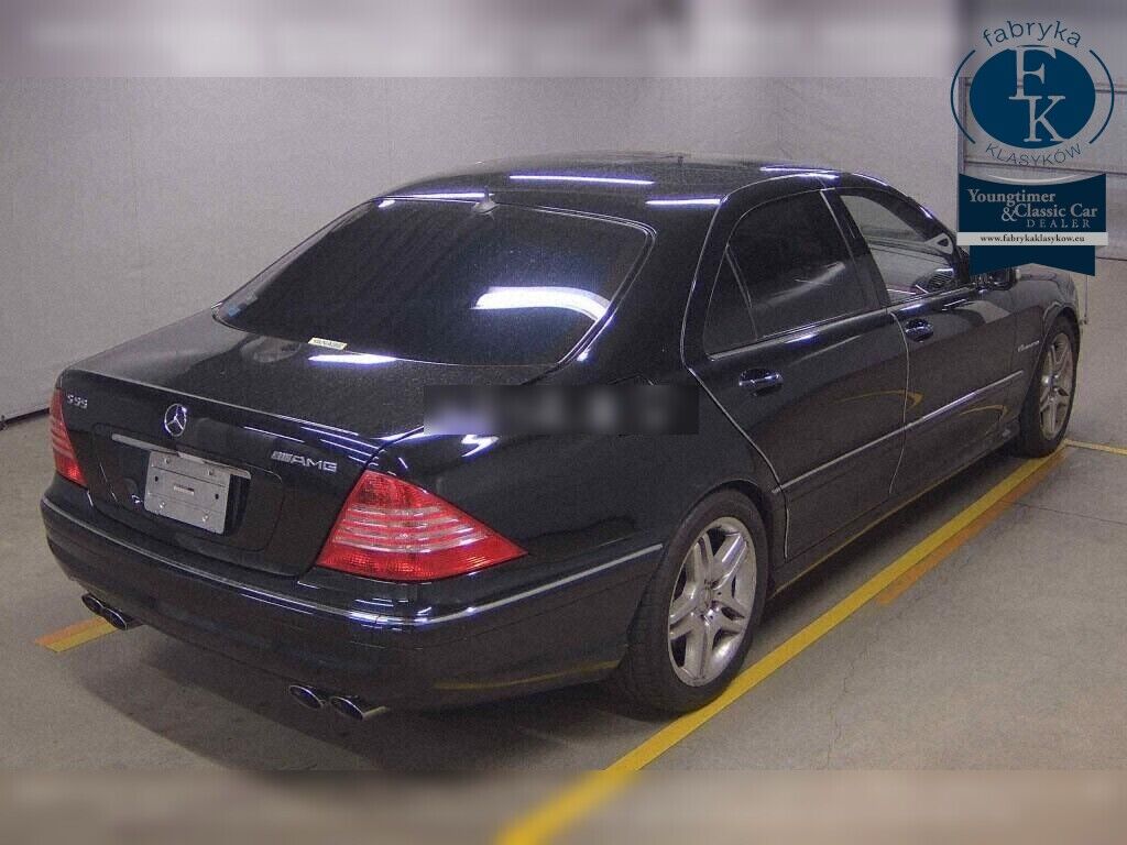 MERCEDES BENZ S-CLASS 4D S55L AMG 2003 - zdjęcie 7