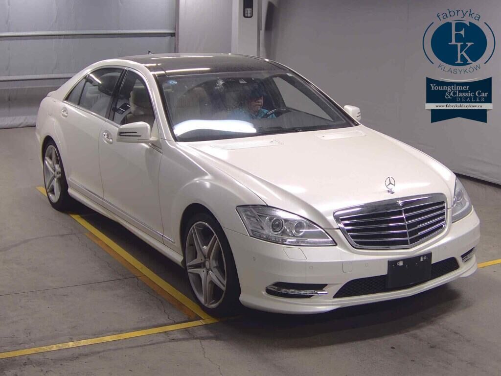 MERCEDES BENZ S-CLASS 4D S550 BLUEEFFICIENCY LONG DESIGNO LIMITED 2013 - aukcja, lot 27142