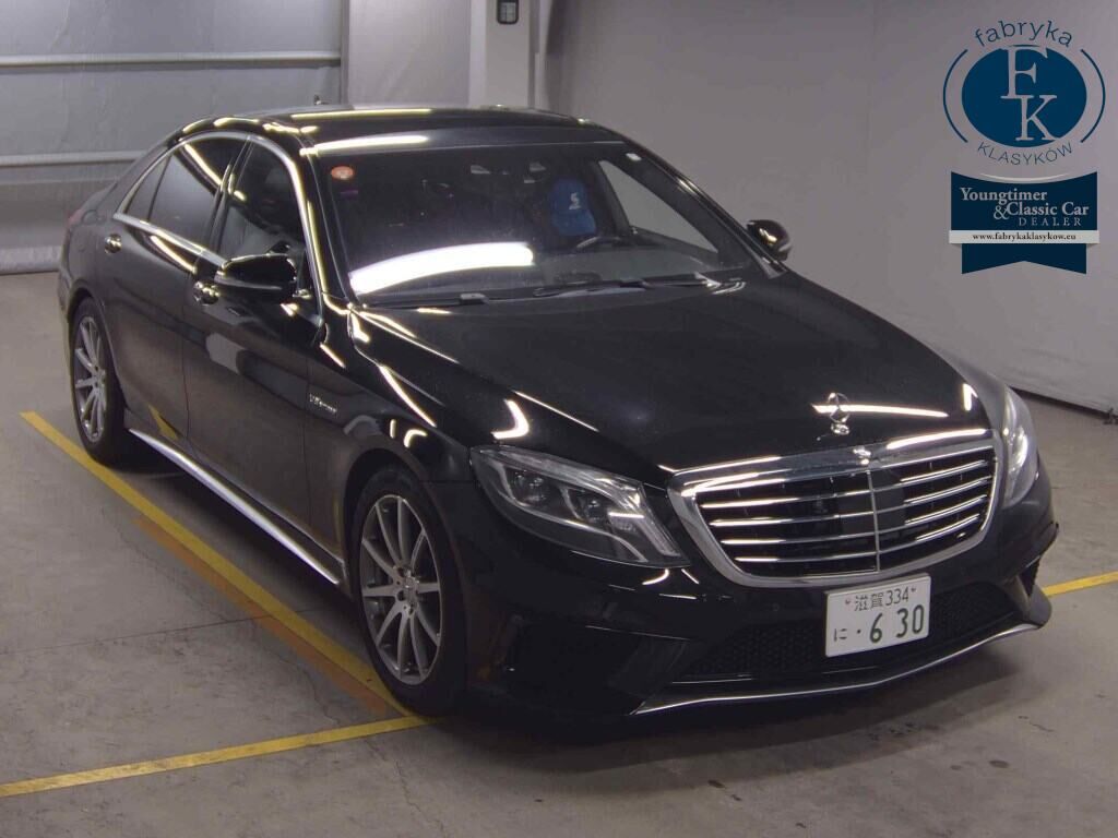 MERCEDES AMG S-CLASS 4D 4WD OTHERS 2014 - aukcja, lot 27193