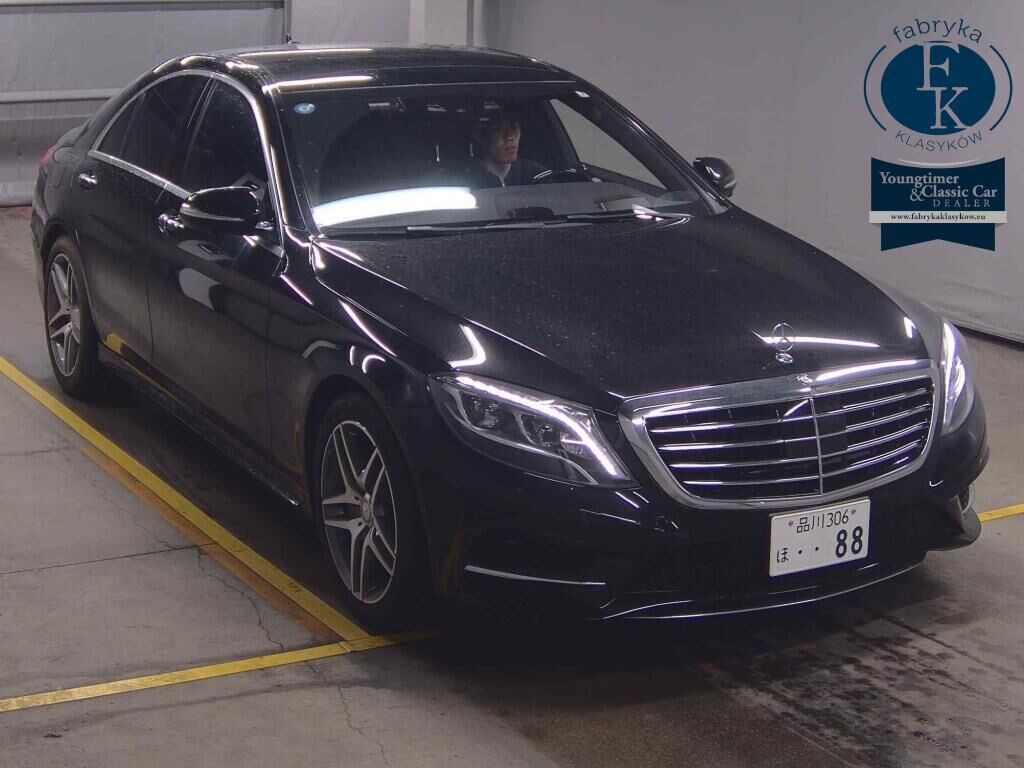 MERCEDES BENZ S-CLASS 4D S400 HYBRID EXCLUSIVE 2015 - aukcja, lot 27214