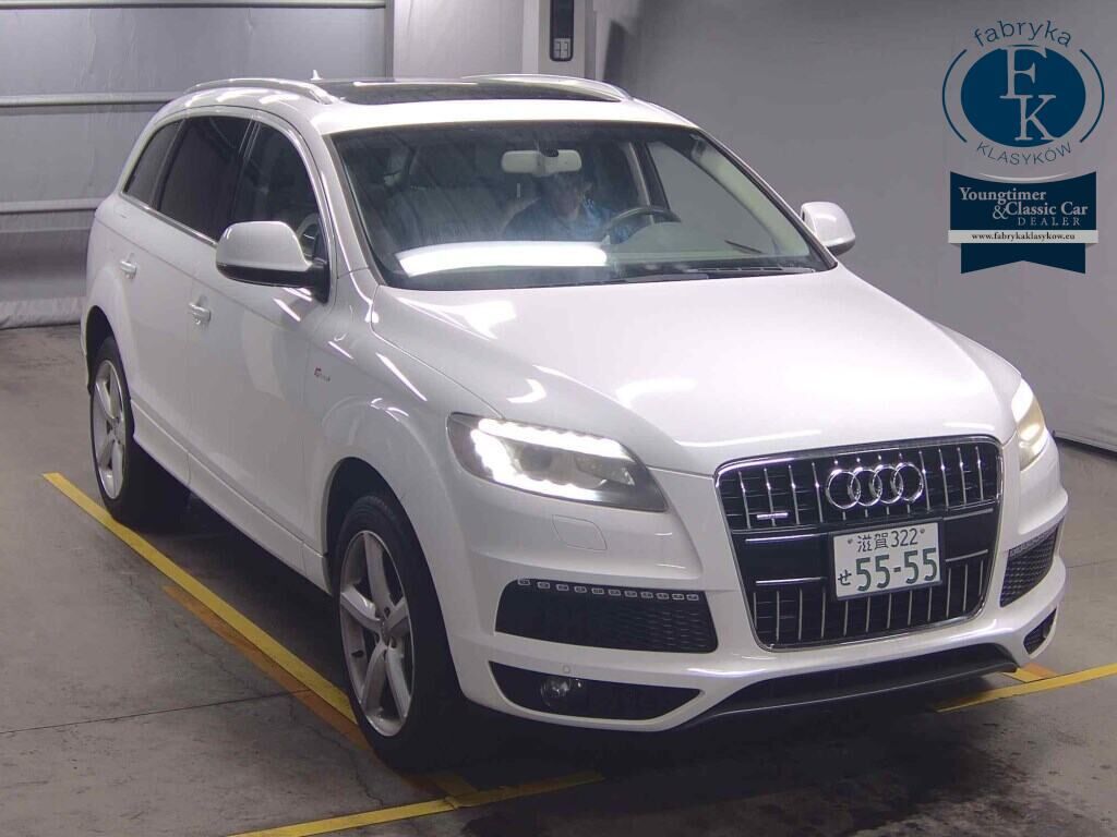 AUDI Q7 4WD 3.0TFSI QUATTRO 2013 - aukcja, lot 27229