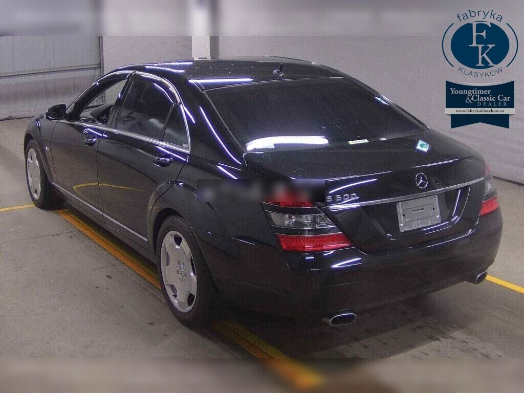 MERCEDES BENZ S-CLASS 4D S600 LONG 2007 - zdjęcie 4