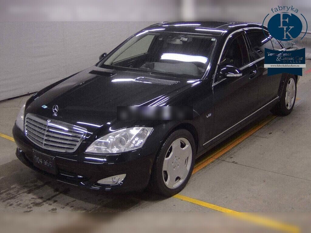 MERCEDES BENZ S-CLASS 4D S600 LONG 2007 - zdjęcie 6