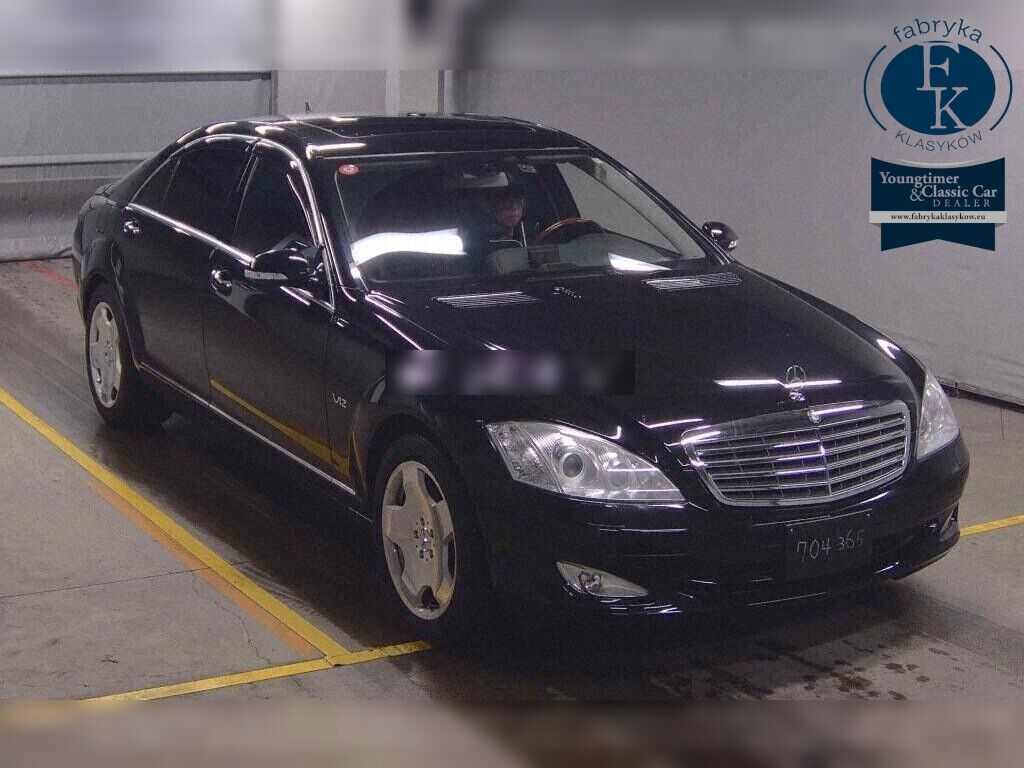 MERCEDES BENZ S-CLASS 4D S600 LONG 2007 - zdjęcie 3
