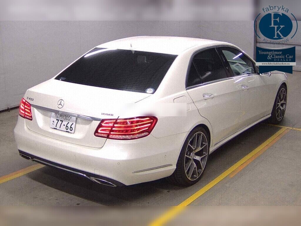 MERCEDES BENZ E-CLASS 4D E400 HYBRID AVANTGARDE 2014 - zdjęcie 7