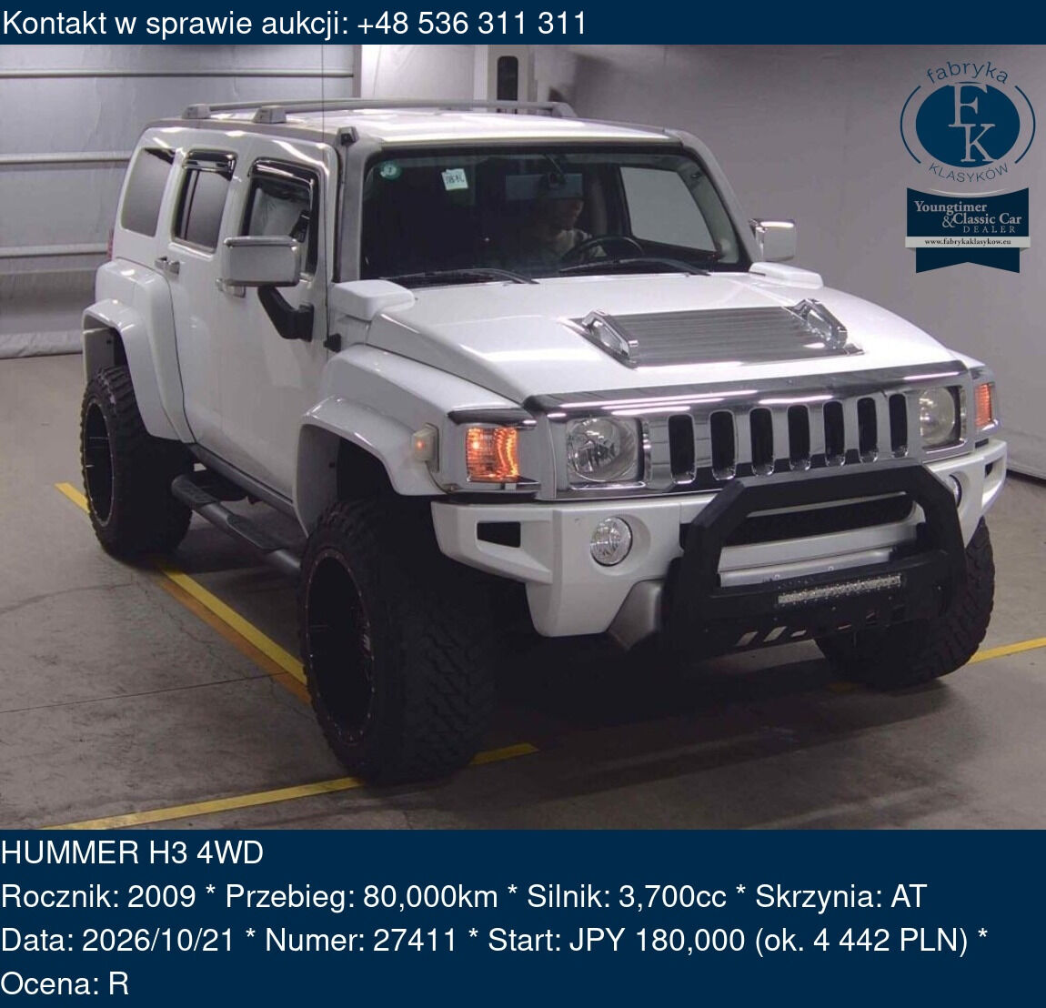 HUMMER H3 4WD 2009 - zdjęcie 2
