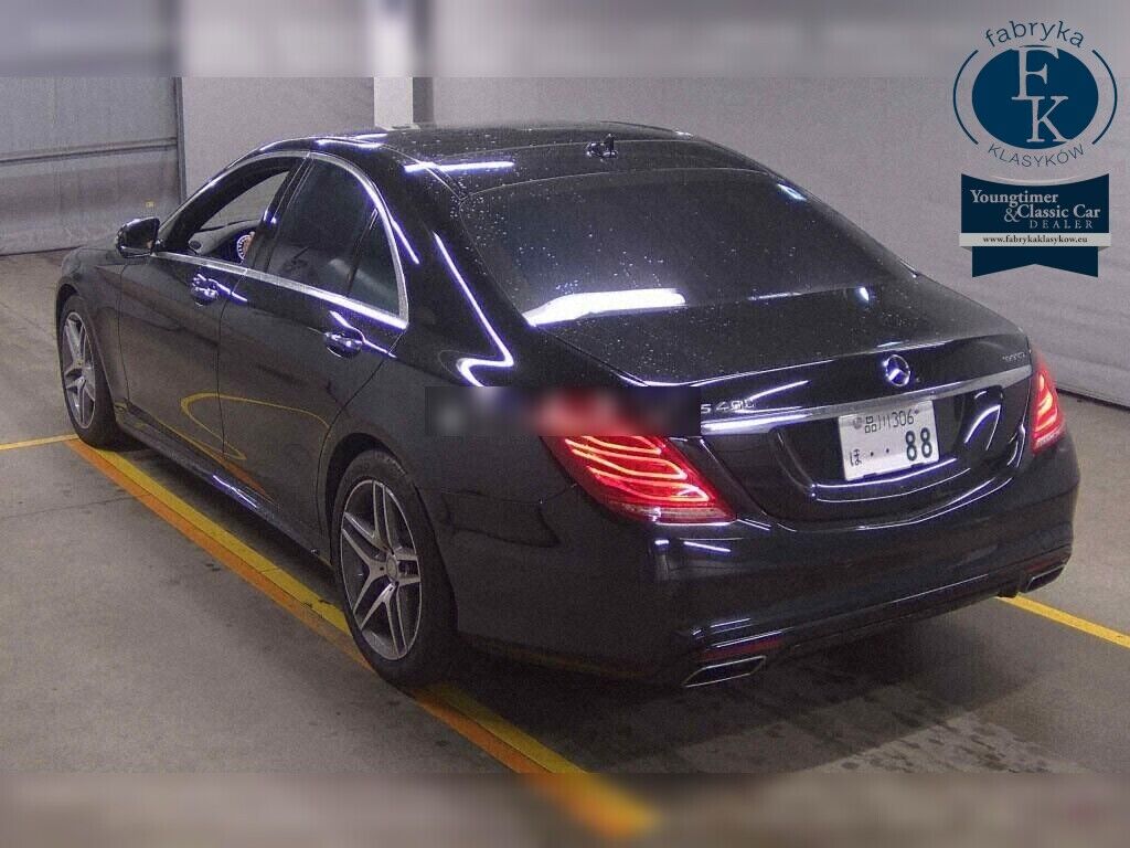 MERCEDES BENZ S-CLASS 4D S400 HYBRID EXCLUSIVE 2015 - zdjęcie 4