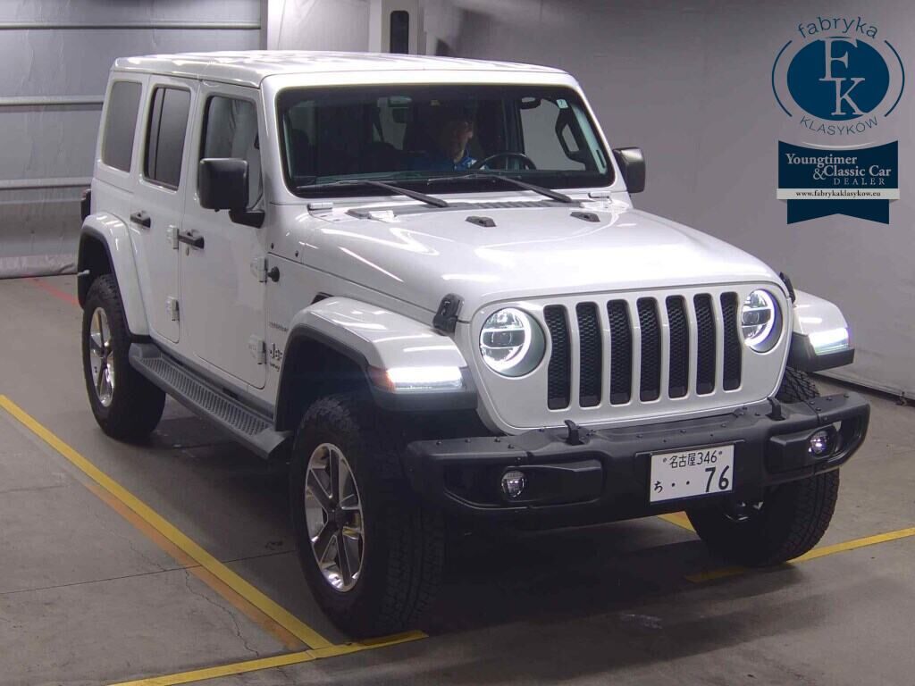 CHRYSLER JEEP JEEP WRANGLER UNLIMITED 4WD SAHARA 2020 - aukcja, lot 27522