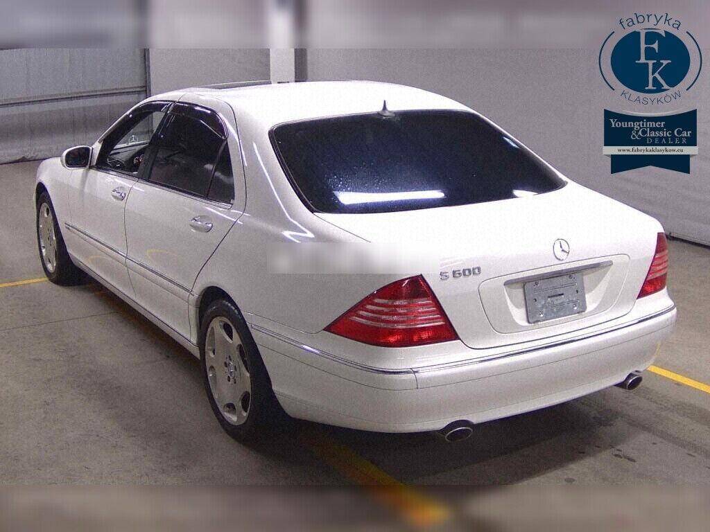 MERCEDES BENZ S-CLASS 4D S600L 2006 - zdjęcie 4