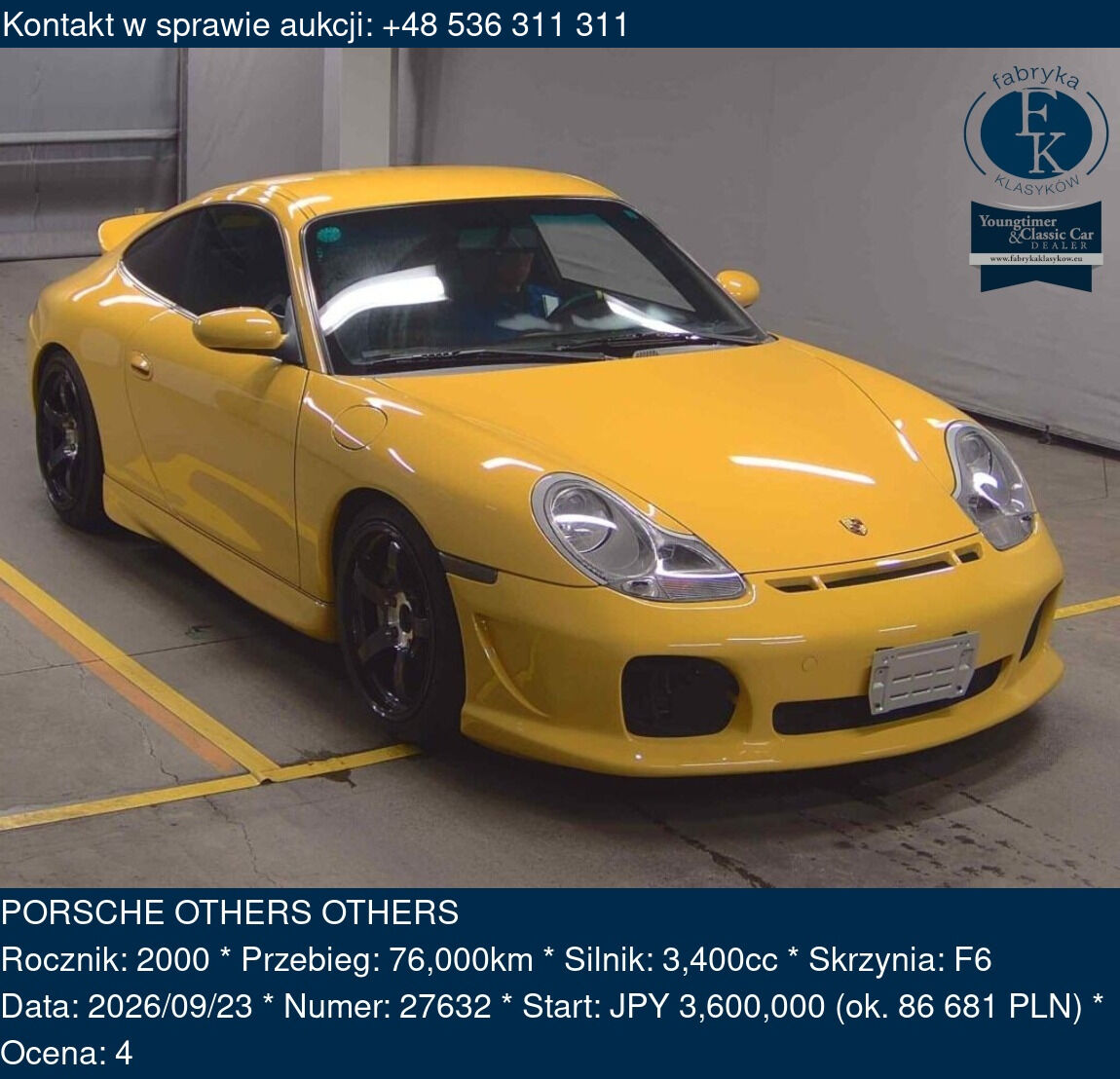 PORSCHE OTHERS OTHERS 2000 - zdjęcie 2