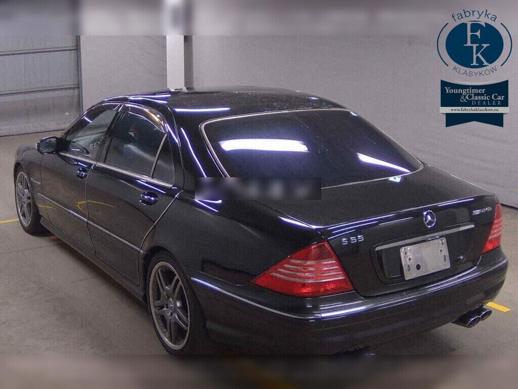 MERCEDES BENZ S-CLASS 4D S55L AMG 2003 - zdjęcie 4