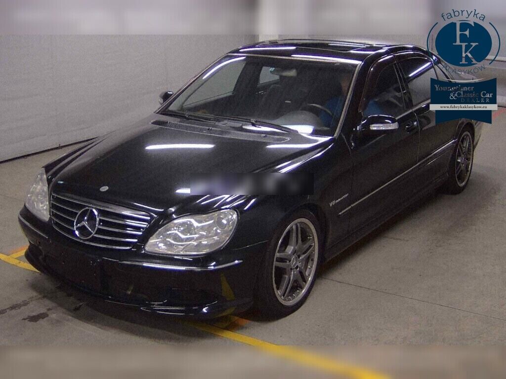 MERCEDES BENZ S-CLASS 4D S55L AMG 2003 - zdjęcie 6