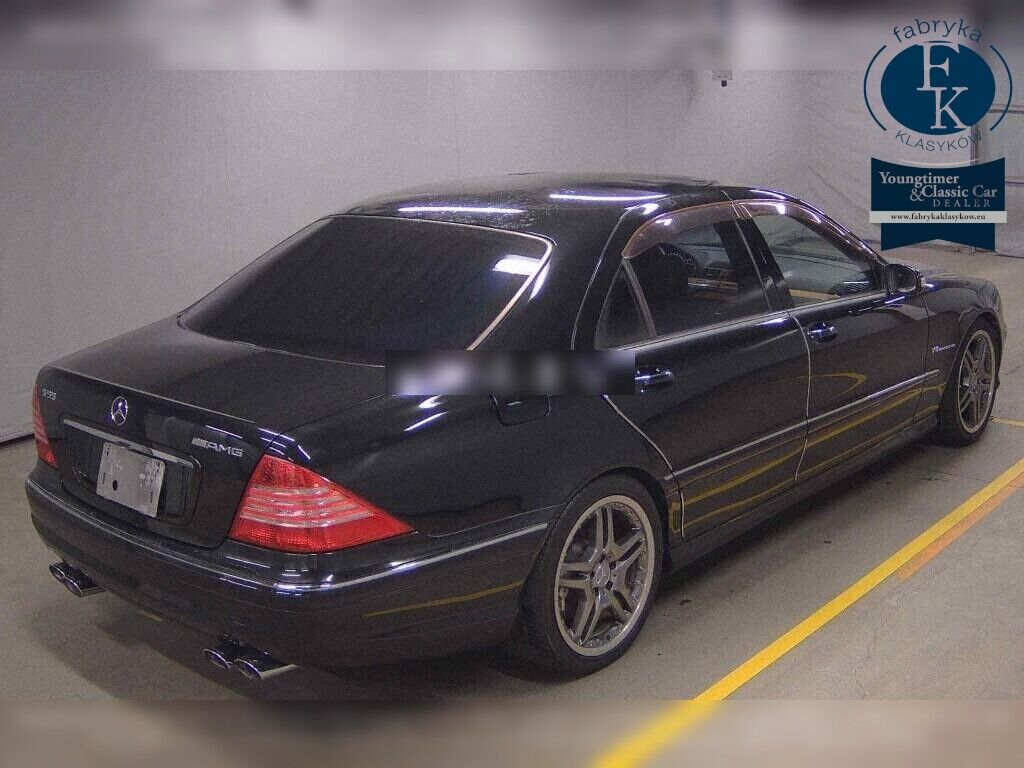 MERCEDES BENZ S-CLASS 4D S55L AMG 2003 - zdjęcie 7