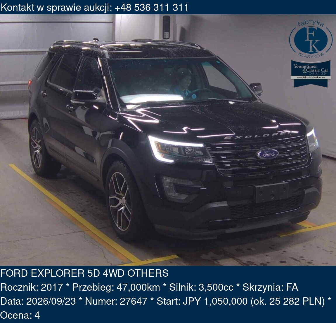 FORD EXPLORER 5D 4WD OTHERS 2017 - zdjęcie 2