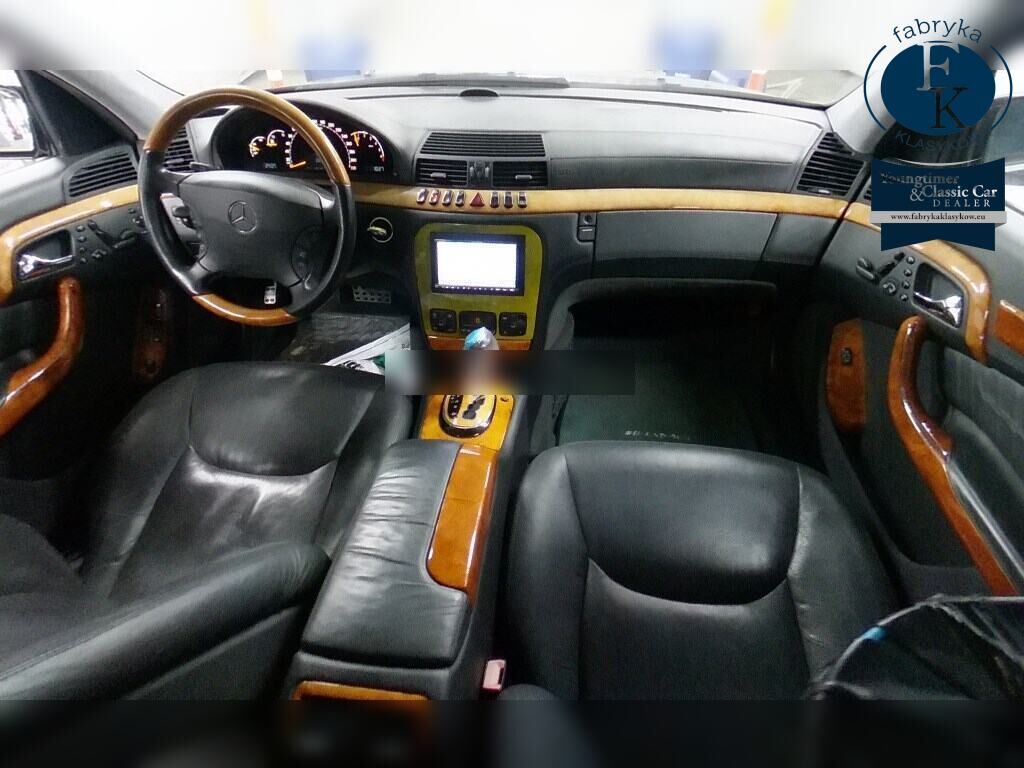MERCEDES BENZ MERCEDES BENZ S-CLASS 4D OTHERS 2000 - zdjęcie 5