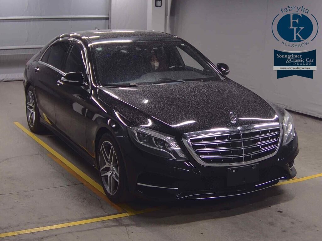 MERCEDES BENZ S-CLASS 4D S550 LONG AMG SPORTS PACKAGE 2014 - aukcja, lot 27649