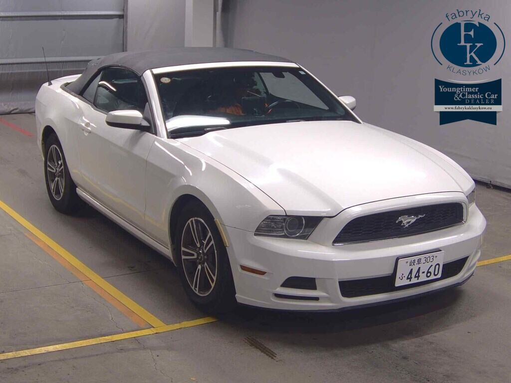 FORD MUSTANG OP V6 CONVERTIBLE PREMIUM 2013 - aukcja, lot 27700
