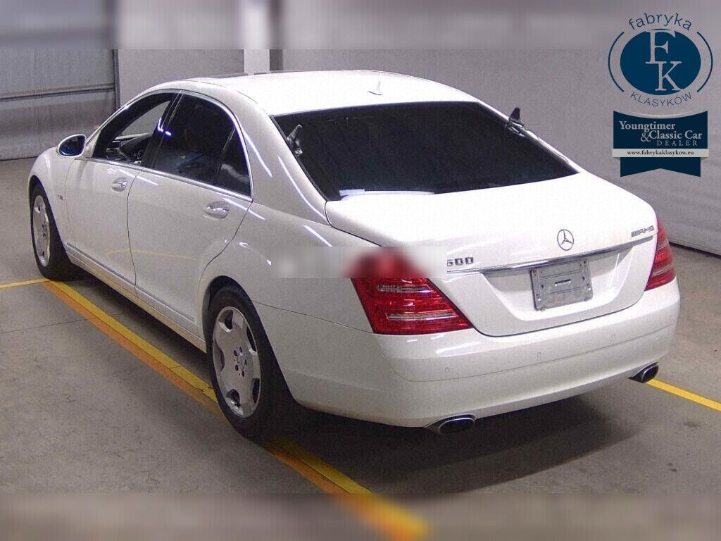 MERCEDES BENZ S-CLASS 4D S600 LONG 2007 - zdjęcie 4