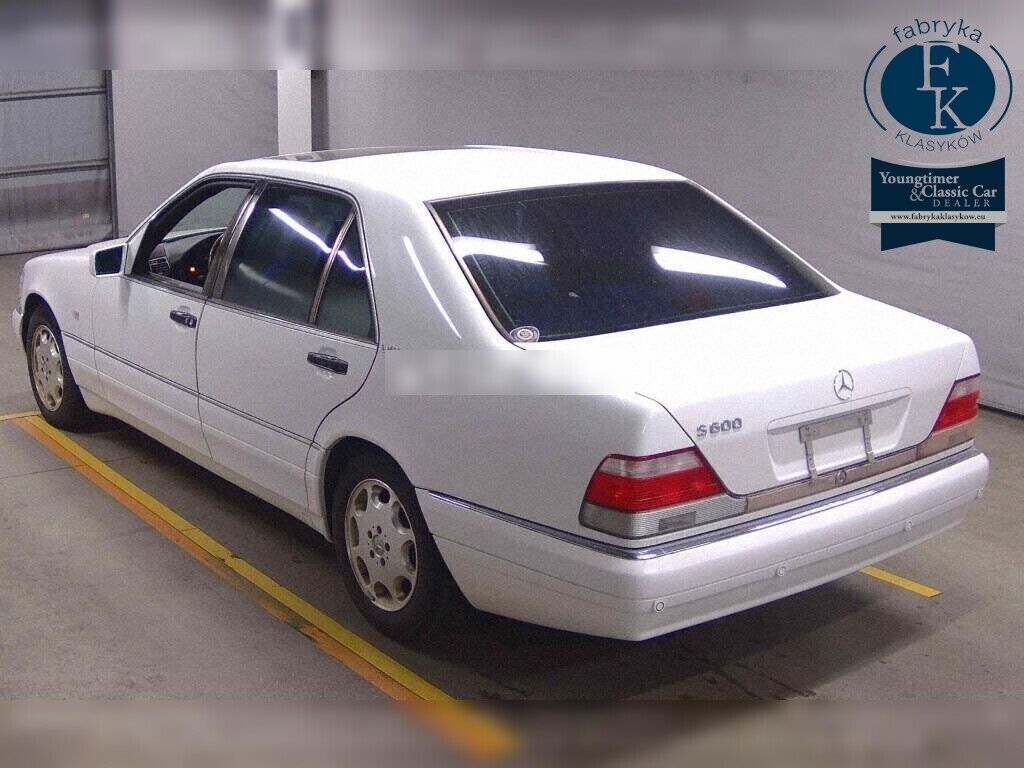 MERCEDES BENZ S-CLASS 4D S600L 1999 - zdjęcie 4