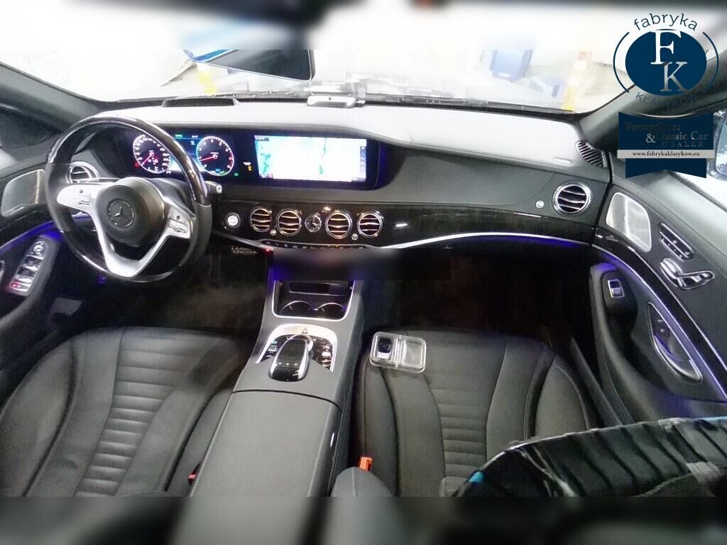 MERCEDES BENZ S-CLASS 4D S450 EXCLUSIVE AMG LINE PLUS 2019 - zdjęcie 5