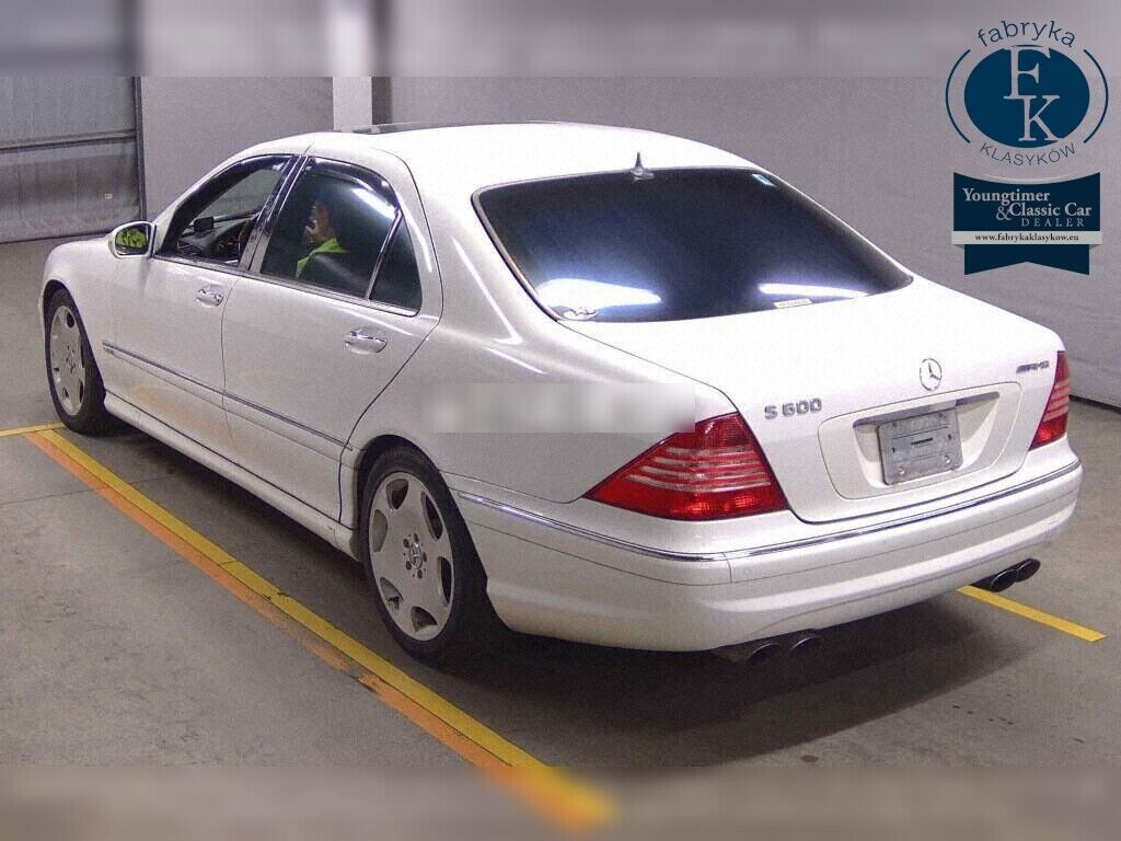 MERCEDES BENZ S-CLASS 4D S600 LONG 2006 - zdjęcie 4