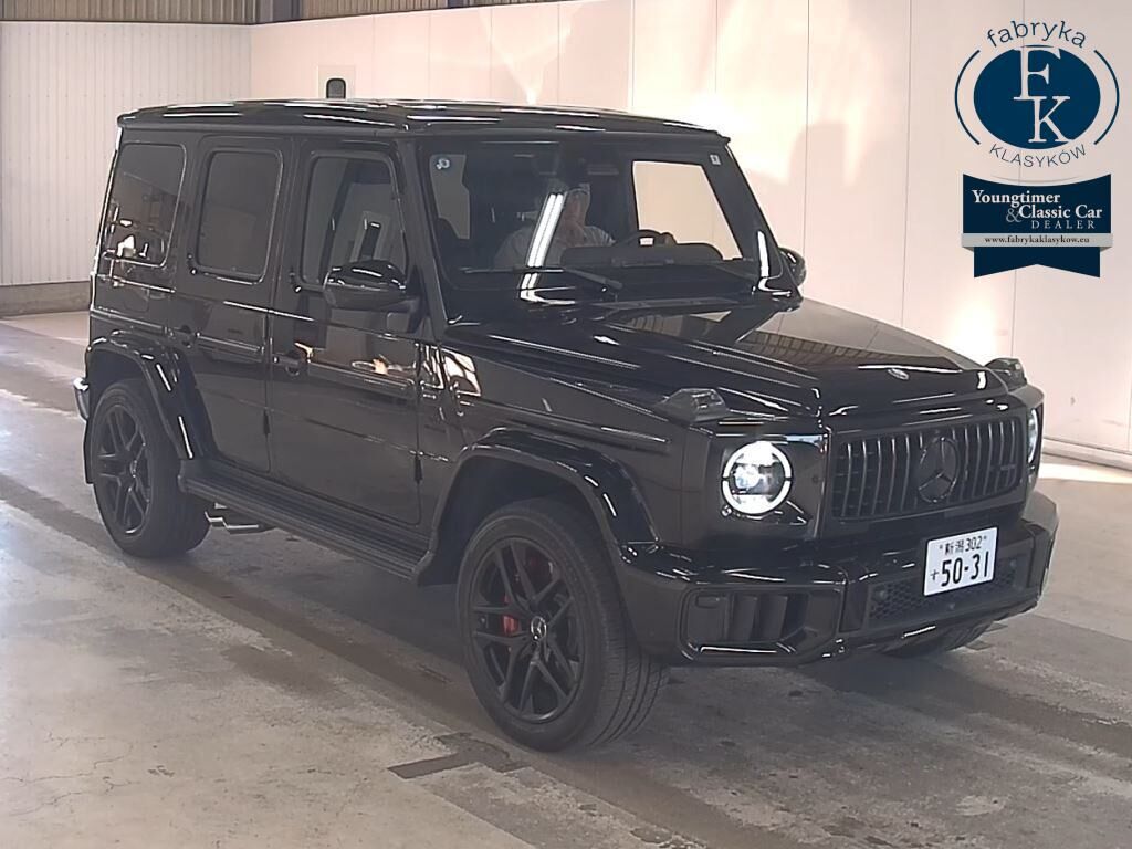 MERCEDES AMG G-CLASS 4WD G63 LAUNCH EDITION 2024 - aukcja, lot 3087