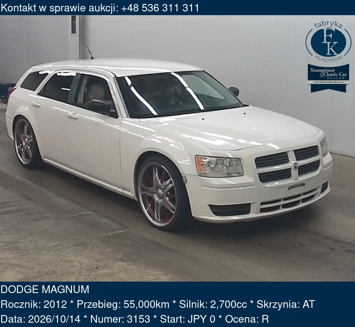 DODGE MAGNUM 2012 - zdjęcie 2