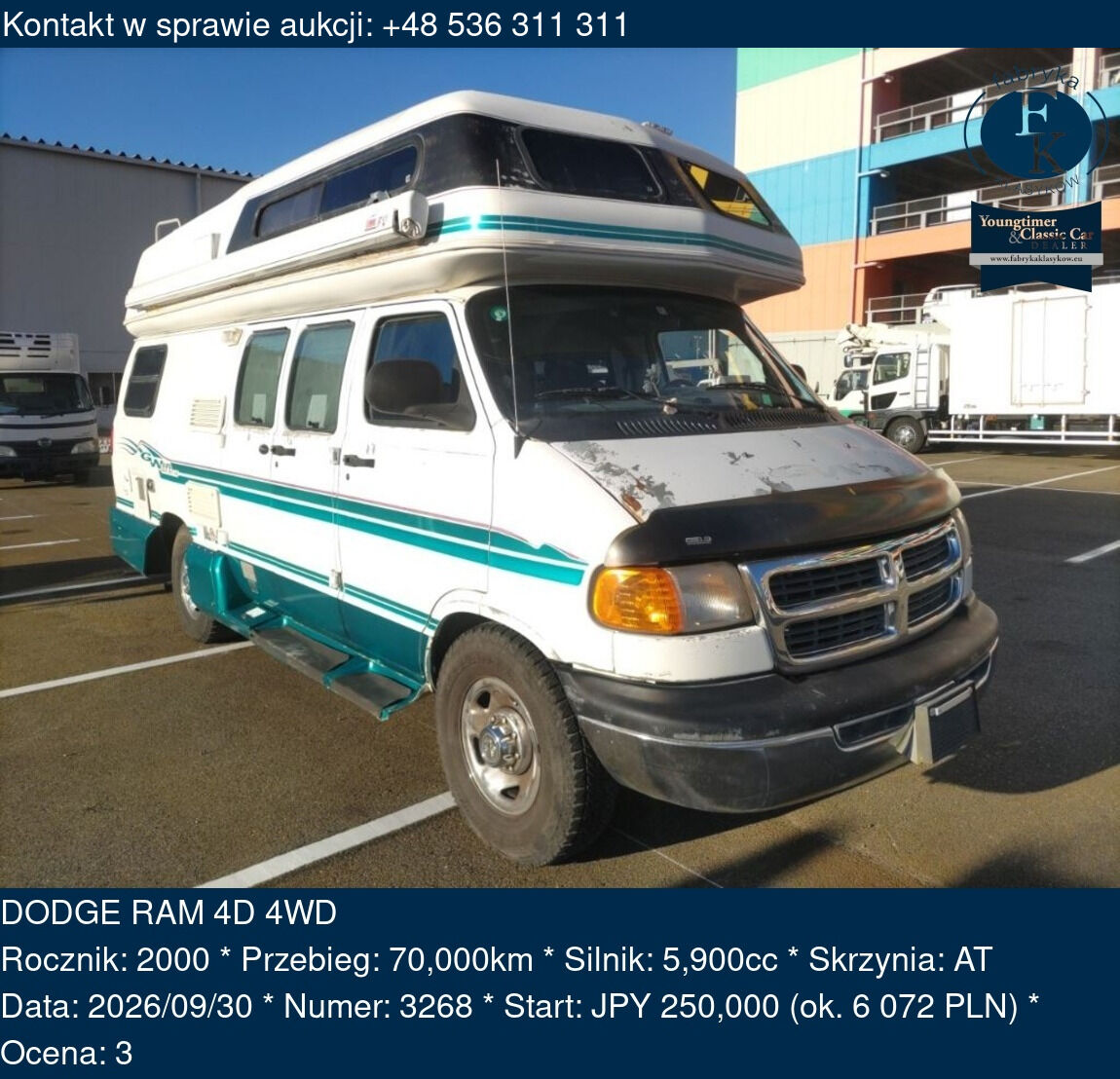 DODGE RAM 4D 4WD 2000 - zdjęcie 2