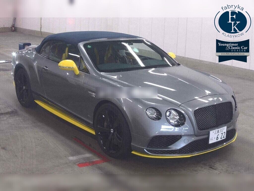 BENTLEY CONTINENTAL OP 4WD GT SPEED CONVERTIBLE 2017 - zdjęcie 3
