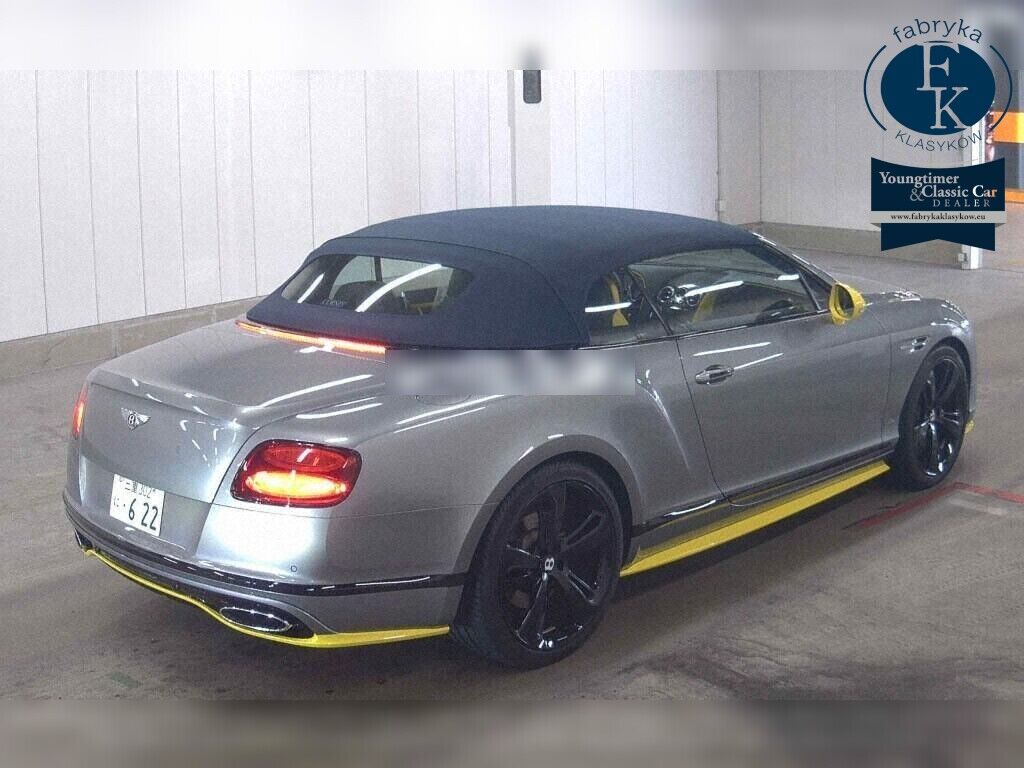 BENTLEY CONTINENTAL OP 4WD GT SPEED CONVERTIBLE 2017 - zdjęcie 7