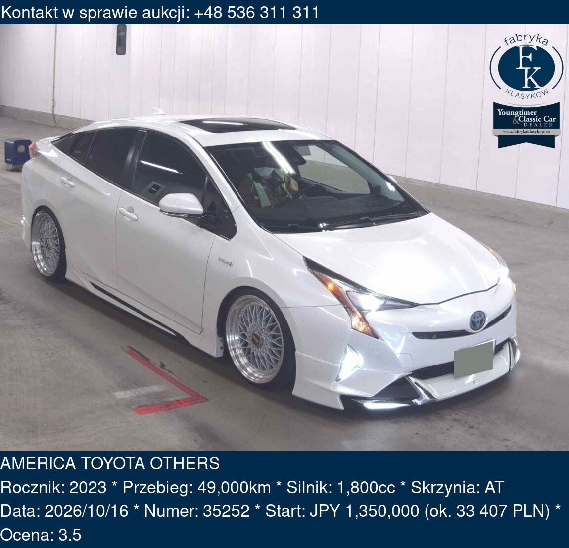 AMERICA TOYOTA OTHERS 2023 - zdjęcie 2