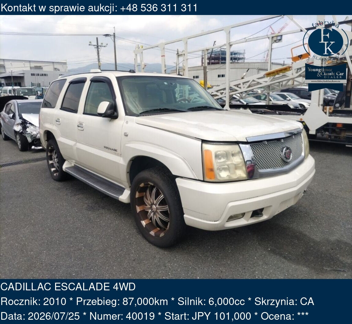 CADILLAC ESCALADE 4WD