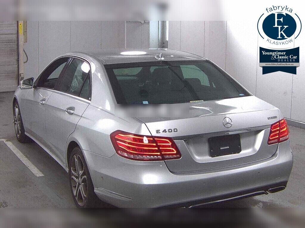 MERCEDES BENZ E-CLASS 4D E400 HYBRID AVANTGARDE 2013 - zdjęcie 4