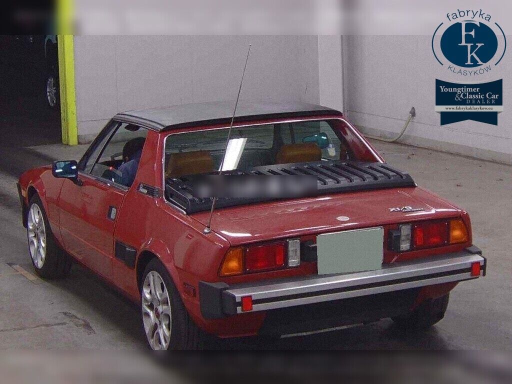FIAT X1/9 1985 - zdjęcie 4