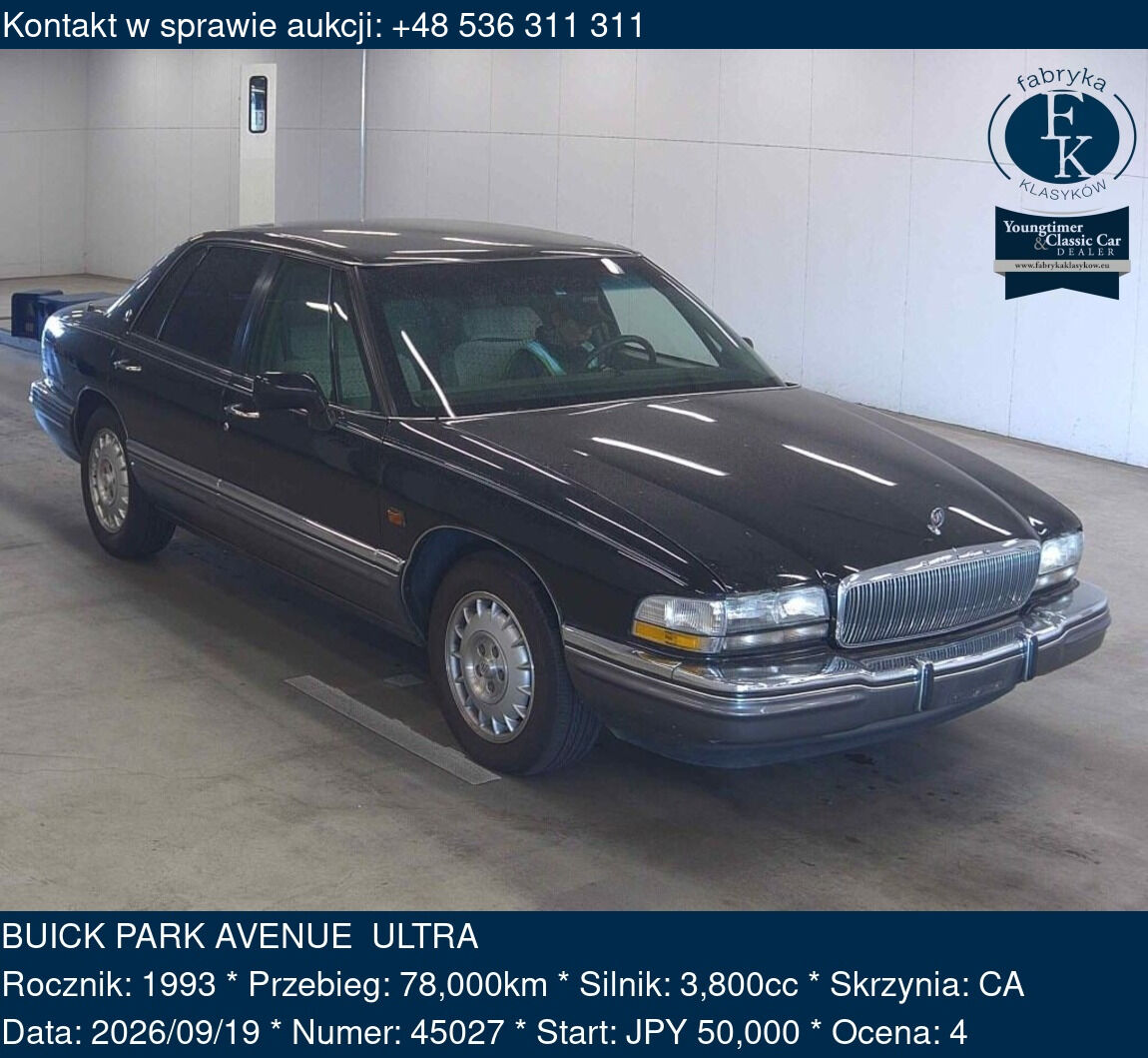 BUICK PARK AVENUE ULTRA 1993 - zdjęcie 2